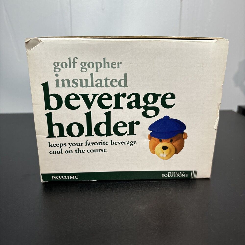 Golf Gopher Insulated Beverage And Snack Holder For Golf Bag Perfect Solutions - Picture 5 of 10
